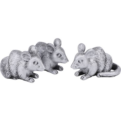 3 pieds de pot en résine avec figurines animaux souris, rehausseurs pour pots de fleurs et plantes, support déco intérieur extérieur (1/5)