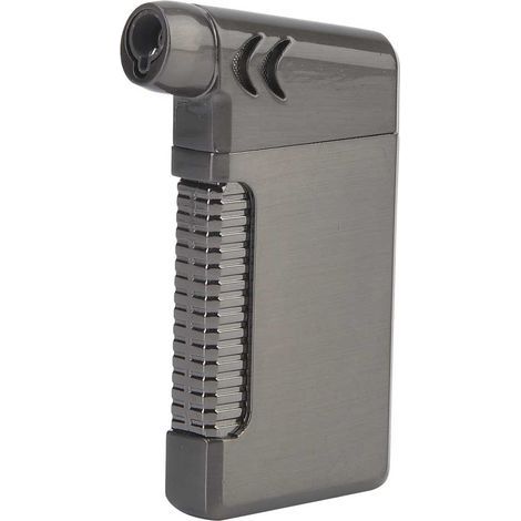 Allume-feu portable extérieur en silex réutilisable, étanche avec porte-clés et coque argentée (1/5)