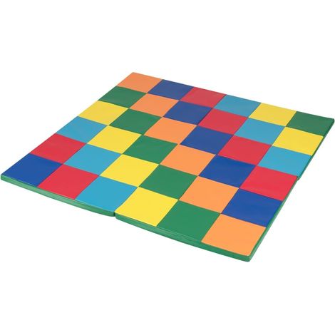 Faltbare Babyspielmatte - Weicher Schaumstoff & wasserdichter Bezug
