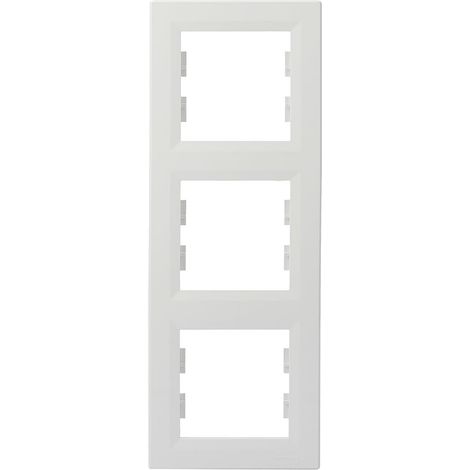 Cornice interruttore Schneider Electric Asfora IP20 superficie lucida ABS (1/3)