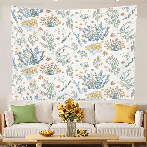 Tapisseries tendance et amusantes pour la chambre à coucher, séchage rapide, idéales pour la décoration intérieure. 150x130cm (1/5)
