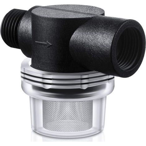 Filtro de bomba de rosca, colador de bomba de agua, membrana marina para vehículos recreativos, 1/2 pulgada, filtro de sedimentos (1/5)