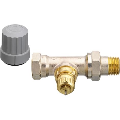 Danfoss Ventilgehäuse RA-FN 15 R 1/2, Durchgang,vernick,Einb,i,d,Rückl,, 013G3226
