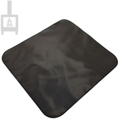 Tapis de Cheminée Ignifuge,50x50CM Tapis de Cheminée, Tapis Anti Feu Carré, Tapis Devant cheminée réutilisable, Tapis Ignifuge pour Poêle à Bois, cheminée, Intérieur et Extérieur (1/5)