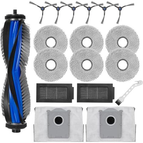 18 Kit d'accessoires pour Ecovacs Deebot T50 Pro Omni / T50 Omni / T50 Omni Gen2 / T50 Pro Omni Gen2 Robot Aspirateur accessoires (1/5)