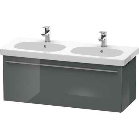 Meuble sous-vasque X-LARGE 458x1150mm Gris Doloaveci brillant