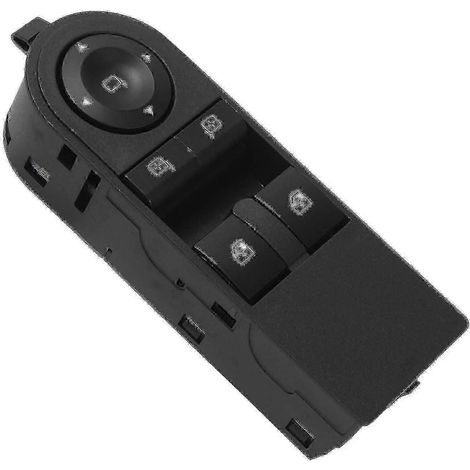 Interrupteur de lève-vitre électrique avant gauche côté conducteur, bouton 13228879, compatible avec Vauxhall Astra H &-Good (1/5)
