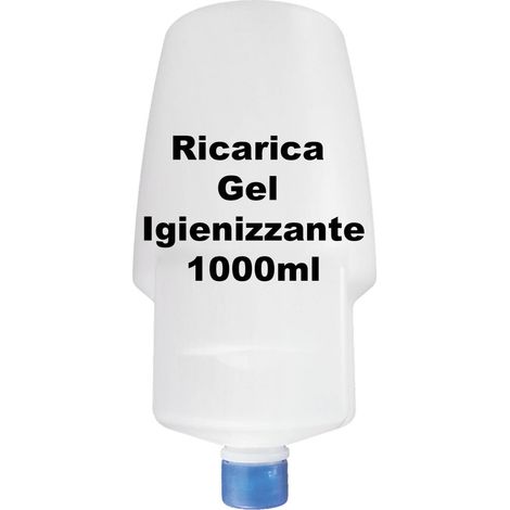 TrAdE Shop Traesio - Ricarica Sapone Gel Igienizzante Disinfettante Per Mani Elimina Germi E Batteri -