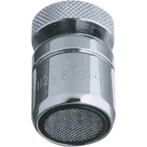 AERATORE CROMATO C/SNODO 22 MM X 1 F