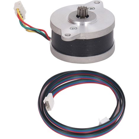Extruder-Schrittmotor Nema14, 2-phasig, 36 mm Flachmotor mit 78 cm Verlängerungskabel für Orbitor DC 0–24 V (1/5)