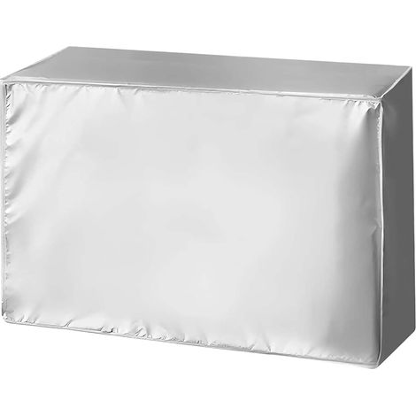Couvercle de Climatiseur Extérieur, Protection Climatiseur Exterieur, Housse de Climatisation pour la aison, Cache Clim, Résistant à l'eau, aux UV, (86 x 35 x 60 cm) (1/5)