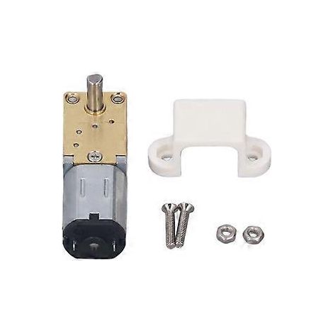 12-V-Gleichstrom-Schneckengetriebemotor, langsam laufend, einwellig, Mikrobürstenmotor 1218‑N20, 381 U/min