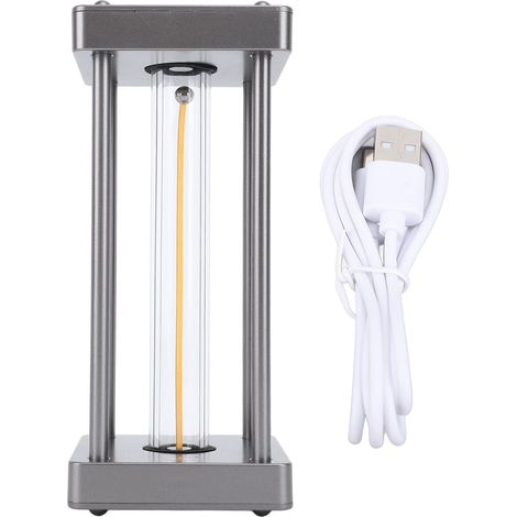 Lampe de bureau Portable avec chargeur USB, contrôle tactile, lumière d'ambiance décorative, pour la maison, la chambre à coucher, le Camping (1/5)