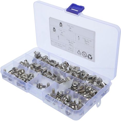 50 boîtes à écrous pour racks d'installation compatibles avec (1/5)