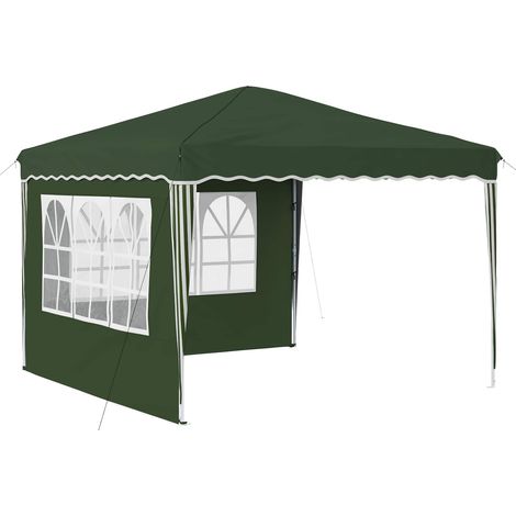 Carpa Plegable para Fiestas 288 x 288 x 245 cm Verde vidaXL (1/5)