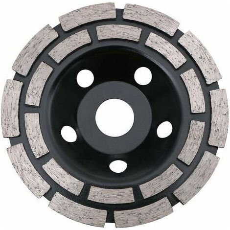 Diamond Grinding Disc, 125mm Diamond Grinding Wheel for Concrete, Universal Diamond Grinding Wheel for Sanding Concrete, Stone, Granite, Screed, Masonry, Universal Use-- (1/5)