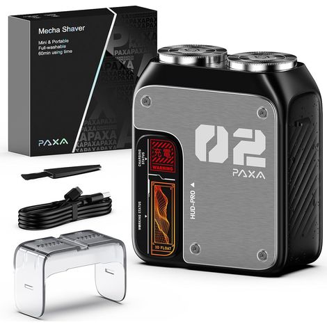 Men's Electric Shaver, Mini Rotary Electric Shaver, 9000RPM, IPX7 Wet (1/5)