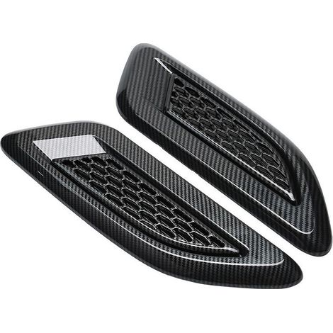 Compatible con Hyundai, cubierta decorativa para el capó del coche, cubierta del turbo, cubierta del motor de la turbina de admisión de aire, ventilación del capó del coche, cubierta de admisión de ai (1/3)