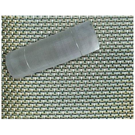 Rete Moschiera Zincata Tessuta Quadra 1x1 mm H: 100 cm 0,60 mm Kg/mq 2,79 30Kg (1/2)