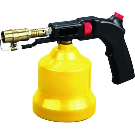 TRADE SHOP - Cannello Bruciatore Fiamma Ossidrica A Cartucce Di Gas Butano Accenzione Piezo - (1/2)