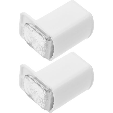 Accessoires de montage en 2 pièces pour supports tringle à rideaux plissés faciles et durables, la (1/5)
