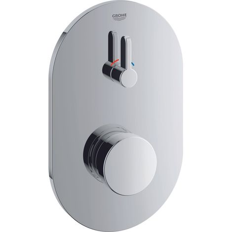Grohe Eurosmart Cosmopolitan T - Rubinetto doccia autochiudente ad incasso, cromo 36321000 (1/5)