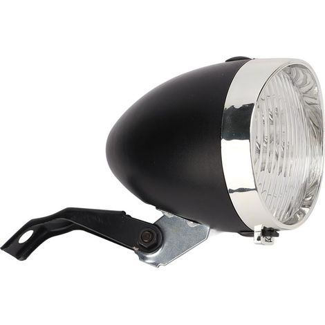 Phare avant vélo rétro 3LED, feu vintage sécurité nuit, décoration cycliste (1/5)