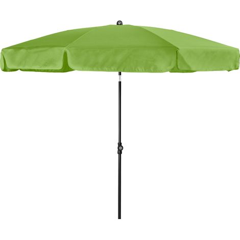 Doppler Mittelstockschirm "Sunline Neo" Ø200 cm, fresh green, Bezug aus 100% Polyester, Gestell aus Stahl, Gewicht 3,4 kg (1/3)