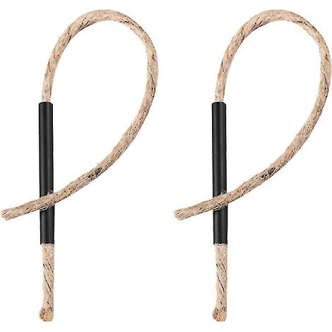 2 mèches de survie en corde de chanvre