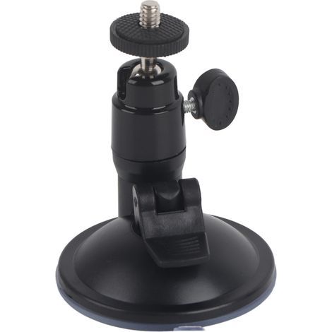Adaptateur de base de support à ventouse universel réglable en alliage plastique pour voiture (noir)