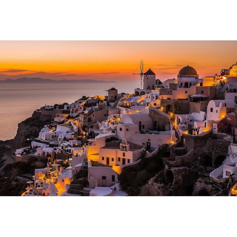 Poster Thème Santorini - 360 x 270 cm (1/3)