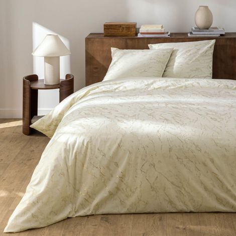 Housse de couette 240x220 + 2 taies en velours métallisé (1/5)