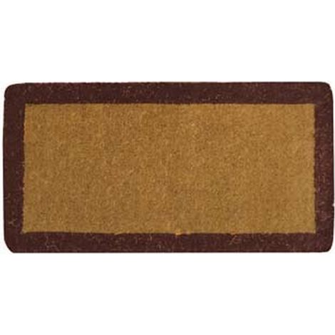 1PZ ZERBINO IMPERIALE A FASCIA MARRONE SPESSORE MM.38 - cm.45x90, spessore mm.38