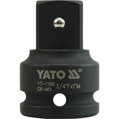 YATO YT-1168 À CHOCS-ADAPTATEUR 3/4'' (F) X 1'' (M)