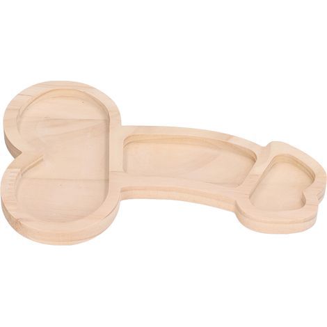 Planche à fromage originale 40 cm, plateau en hêtre pratique pour pique-nique, cadeau d'anniversaire ou restaurant (1/5)