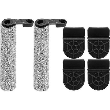 ZMLEVELot de 6 brosses et filtres pour aspirateur Xiaomi Mijia 3 Max / 3 Pro / 2 / Shunzao M20 - Pièces de rechange pour autolaveuse de sols (1/5)