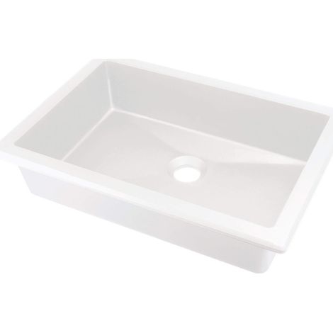 Lavabo in granito da incasso finitura alabastro 50x35 cm - Sofyro