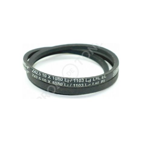 Courroie type trapézoïdale lisse Z42-1/2