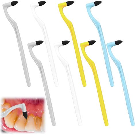 Anti Tartre Dentaire, 8 pièces Kit Detartrage Dentaire, Detartrage Dentaire, Détartrage Dentaire, Detartreur Dentaire, pour Enlever Les Taches Dentaires, Blanchir Les Dents Soins Outils.