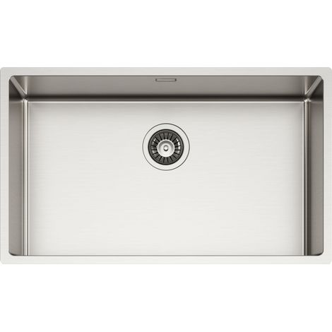 Schock New Technick N100XL. Tipo di lavello: Lavello montato su piano, Forma del lavandino: Rettangolare, Materiale del lavandino: Acciaio inox. Larghezza: 740 mm, Profondità: 440 mm, L... - TECN100XL (1/2)