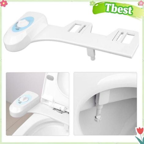 Bidet - Raccord En Laiton G1/2 - Pour Toilettes - Réglage Pression Eau - Installation Sans Outil - 1 Pièce (1/5)