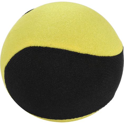 Balle rebondissante de bain en TPR souple et flottante, accessoire de piscine pour enfants, 6 cm, jaune (1/5)