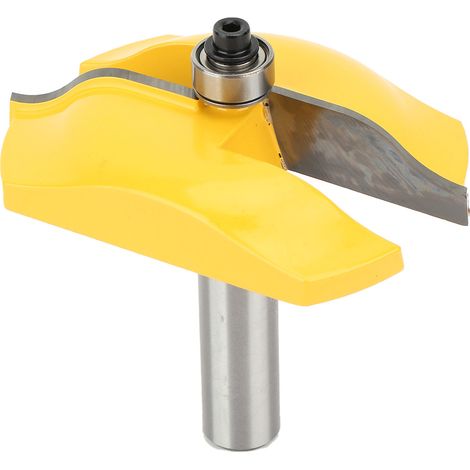 Fraise à bois à queue de 1/2 pouce pour panneau mouluré, coupe-porte, outil de défonceuse (1/5)