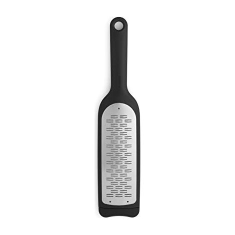 Brabantia Grattugia Scagliette e Custodia, Plastica/Acciaio Inossidabile, Tasty+ Dark Grey (1/4)