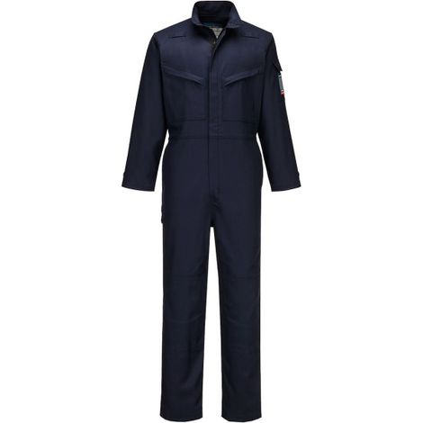 Buzo Ignífugo Industrial Bizflame PORTWEST FR529 L Azul marino (1/2)