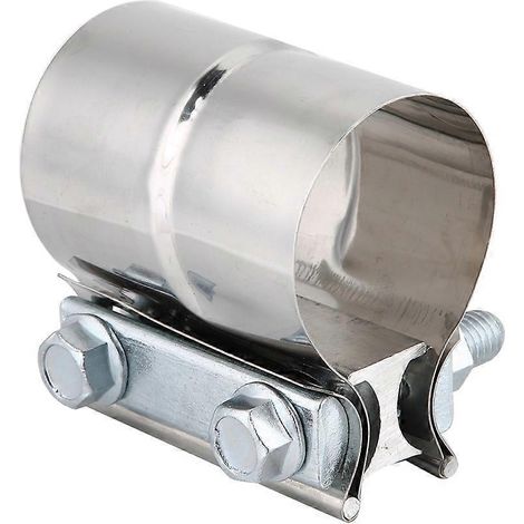 Universelle Edelstahl-Auspuffrohrschelle für Autos (2 Zoll)