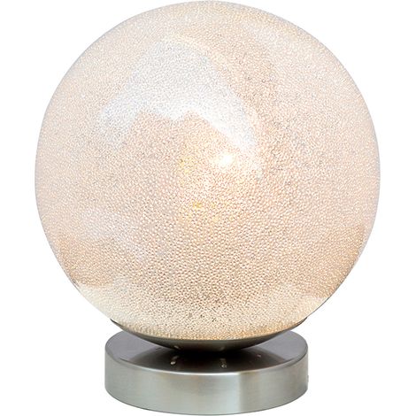 Lampe de table 1xE27 Sphère avec Verre dépoli (1/3)