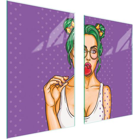 PLACA PROTECTORA DE VIDRIO PARA ESTUFA 75x52 MUJER (1/5)