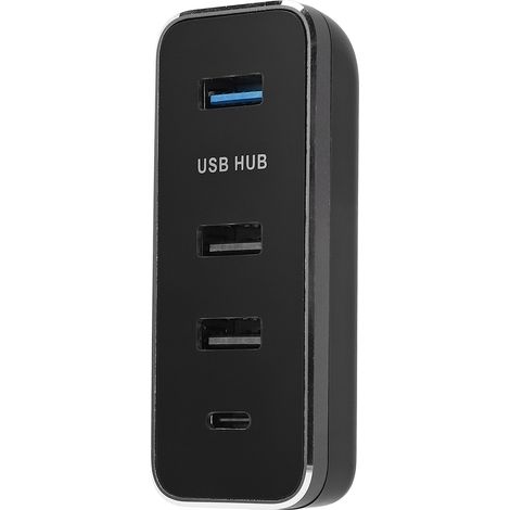 Hub USB 4 en 1 pour Tesla Model 3 Y 2022-2023, adaptateur multiport de prolongation USB multifonction (1/5)