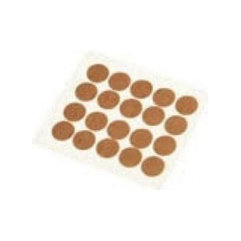 100 cappucci coprivite adesivi diametro 13mm farbe holzfarbe ciliegio 355280co013f2